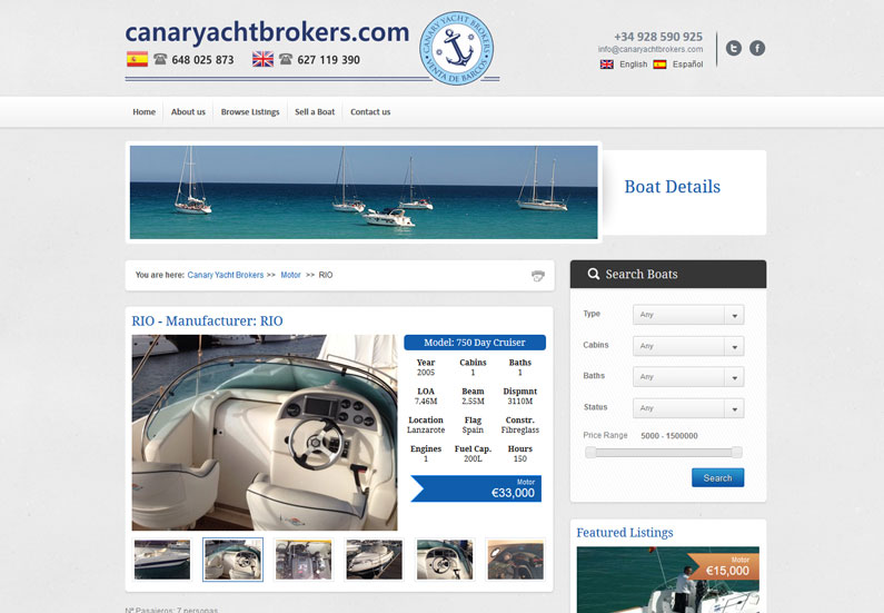 Canary Yacht Brokers